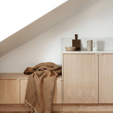 Wool Throw Isak - Chestnut