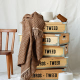 Wool Throw Isak - Chestnut