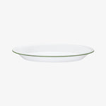 Serving Plate Rim Oval - Green_Simple_Beautiful_Things