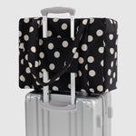 Baggu Cloud Carry-On Small - Black and Cream Polka Dot_Simple_Beautiful_Things
