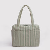 Baggu Cloud Carry-On Small - Sage Stripe
