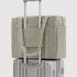 Baggu Cloud Carry-On Small - Sage Stripe