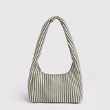 Baggu Meringue Bag Small - Sage Stripe