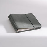 Roterfaden Refillable Notebook (Taschenbegleiter) - Olive Sanded Leather_Simple_Beautiful_Things