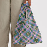 Baggu Standard Baggu - Green Star Plaid