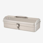 Toyo Steel Camber-top Toolbox Y-350_Silver_Simple_Beautiful_Things