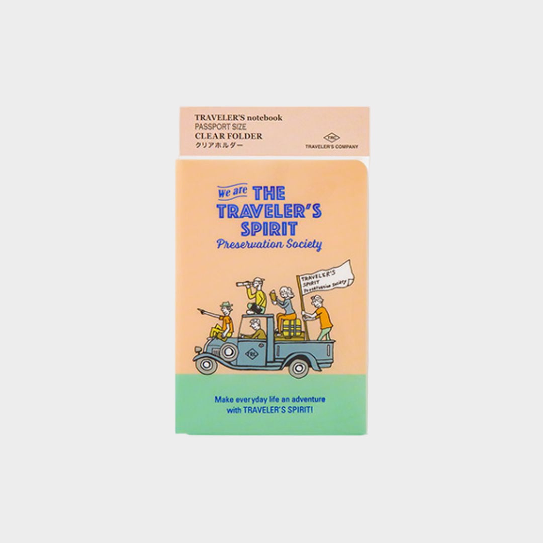 Traveler's Notebook Clear Folder 2026 Passport size_Simple_Beautiful_Things