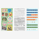 Traveler's Notebook Sticker Set 2026