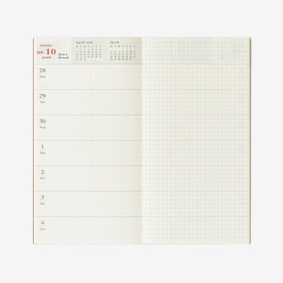 Traveler's Notebook 2026 Week + Memo