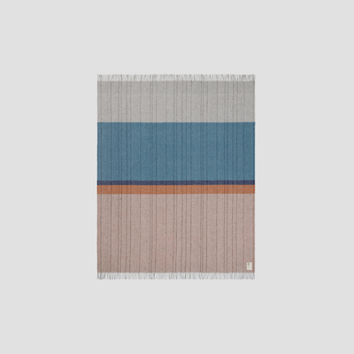 Waverley Mills Wool Throw Terrain - Bay Of Fires