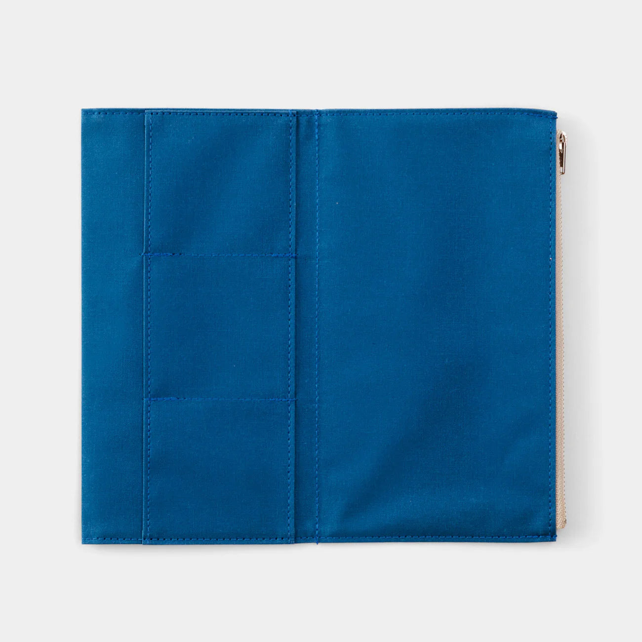 Traveler's Factory Paper Cloth Zipper Case - Blue