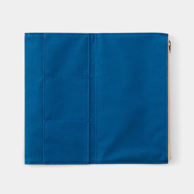 Traveler's Factory Paper Cloth Zipper Case - Blue