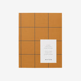 Notem Notebook Uma - Dot Grid_Ochre_Simple_Beautiful_Things