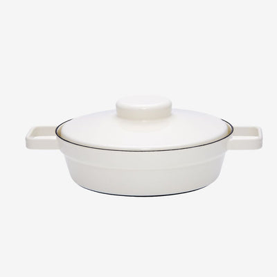 Riess Enamel Aroma Pot Short 24cm