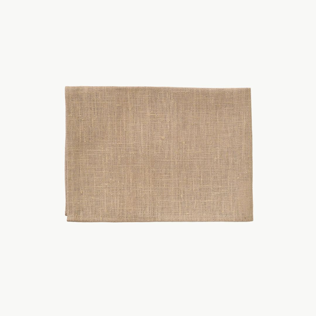 Linen Tea Towel - Thick Beige