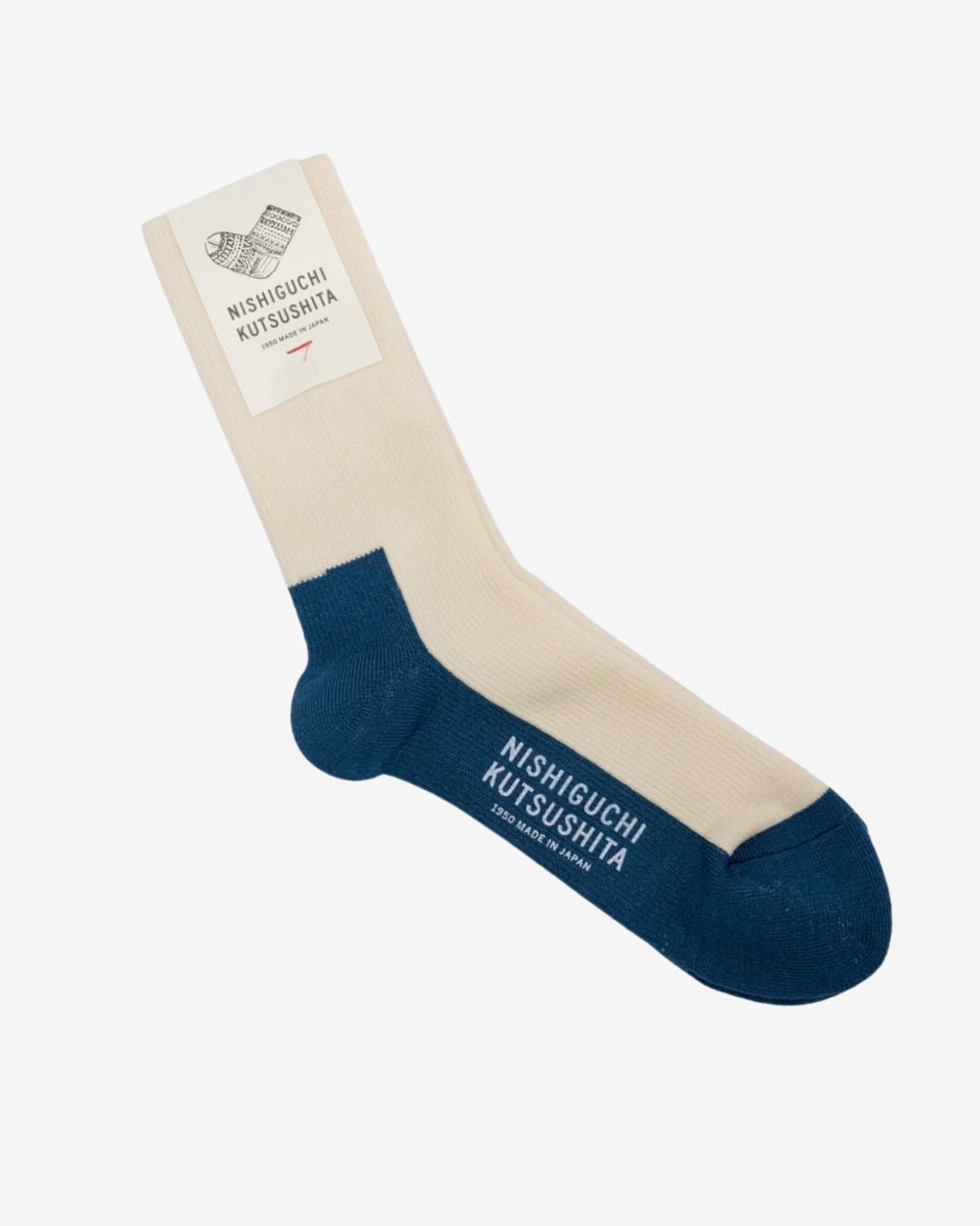 Nishiguchi Kutsushita Wool Pile Trail Socks - Ivory_Simple_Beautiful_Things