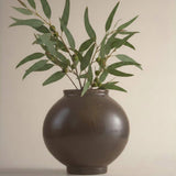 Pan Pottery Moon Pot Medium - Bronzed Ebony