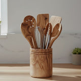 Berard Utensils Cannister Olive Wood