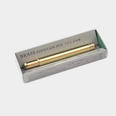 Traveler's Company - Brass Fountain Pen_Simple_Beautiful_Things