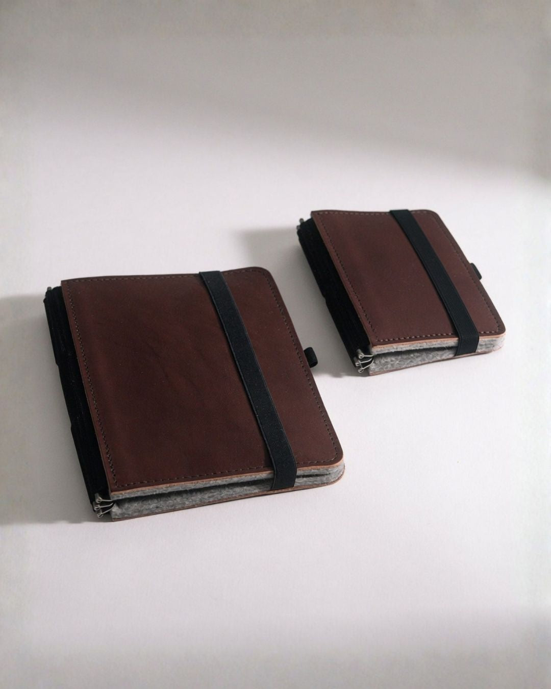 Roterfaden Refillable Leather Journal Cover (Taschenbegleiter) - Small