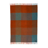 Klippan Blanket Gotland Check - Orange