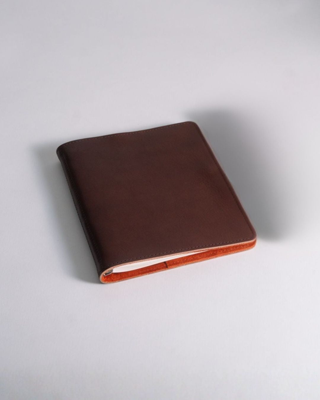 Roterfaden Slim Refillable Notebook (Taschenbegleiter) - Leather Brown_Simple_Beautiful_Things