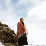Wool Throw Naapuri - Beige Cinnamon