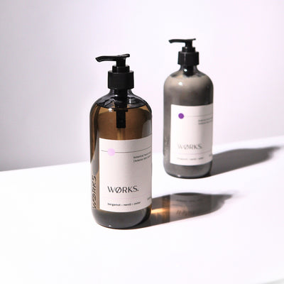 WORKS Hand Duo Box - Bergamot 250ml