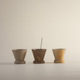 Pan Pottery Incense Holder