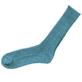 Nishiguchi Kutsushita Boston Hemp Cotton Sock - Seagull Blue