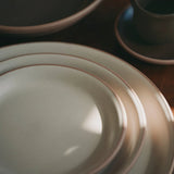 Kinto MUI Deep Plate - Sand Beige