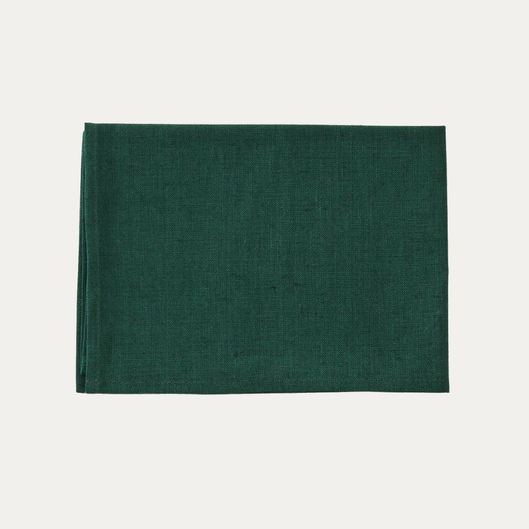 Linen Tea Towel - Vert