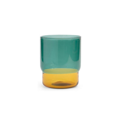 two-tone_stacking_glass_300ml_green_yellow_simple_beautiful_things
