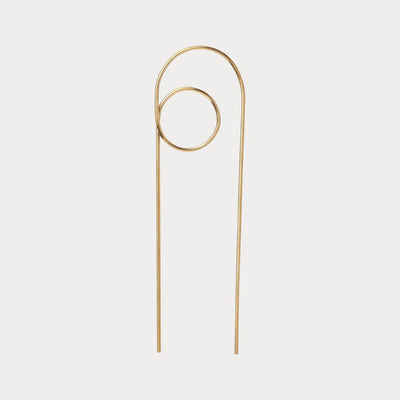 Ivy Muse Brass Plant Stake - Loop_Simple_Beautiful_Things