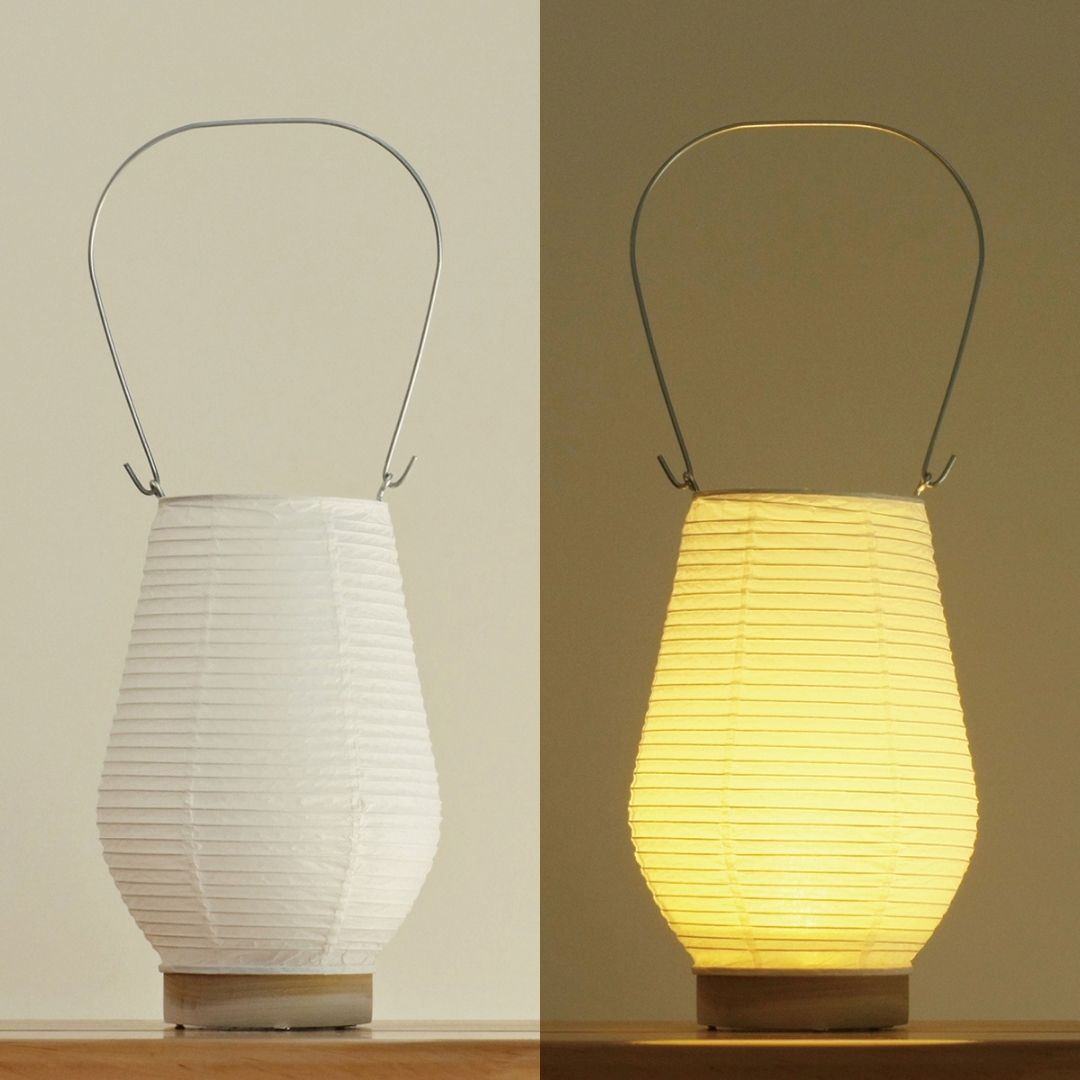 Washi Paper Lantern - Tall_Simple_Beautiful_Things