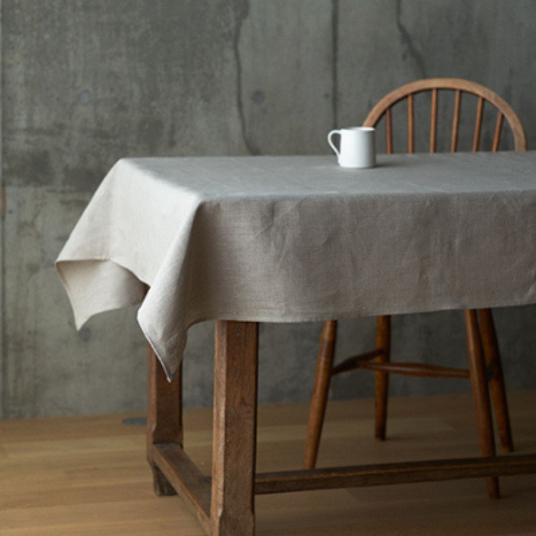 Linen Tablecloth - Natural_Simple_Beautiful_Things