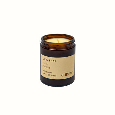 Etikette candle LOBETHAL - Figgy Pudding - 175ml