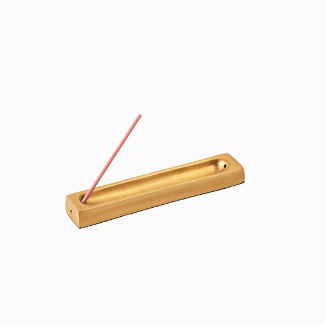 Incense holder- Brass Rectangle