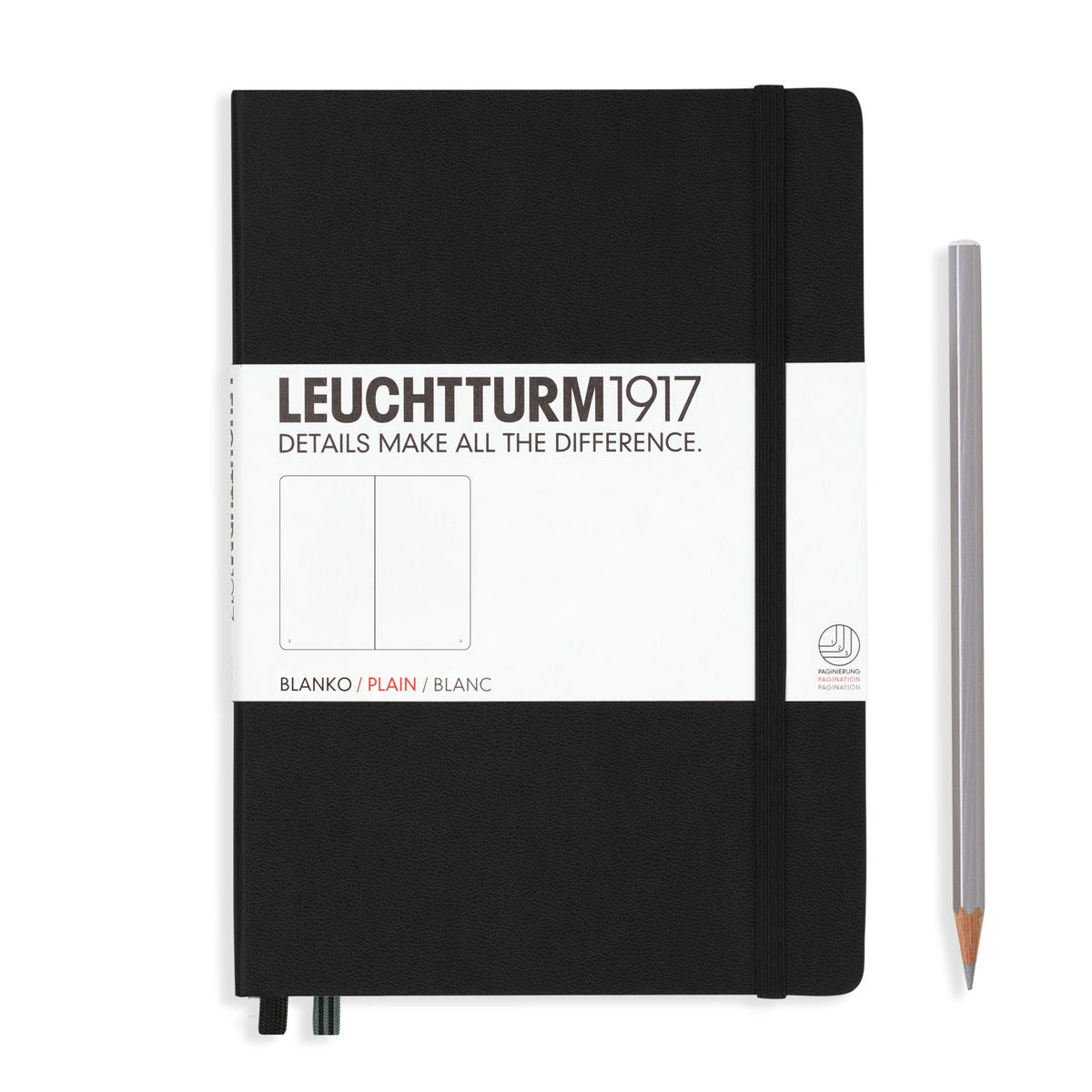 leuchtturm1917-hardcover-notebook-a5-blank-Black-Simple-Beautiful-Things