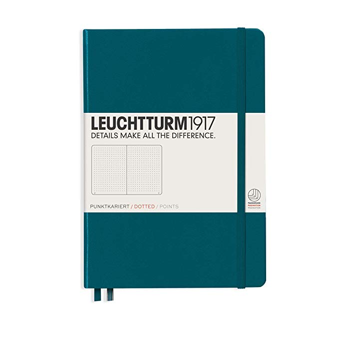 leuchtturm1917-softcover-notebook-b5-dotted-Pacific Green-Simple-Beautiful-Things