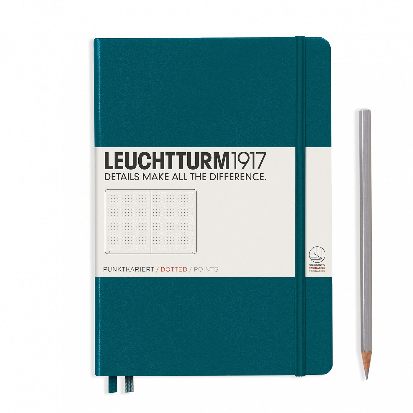 leuchtturm1917-hardcover-notebook-a5-dotted-Pacific Green-Simple-Beautiful-Things