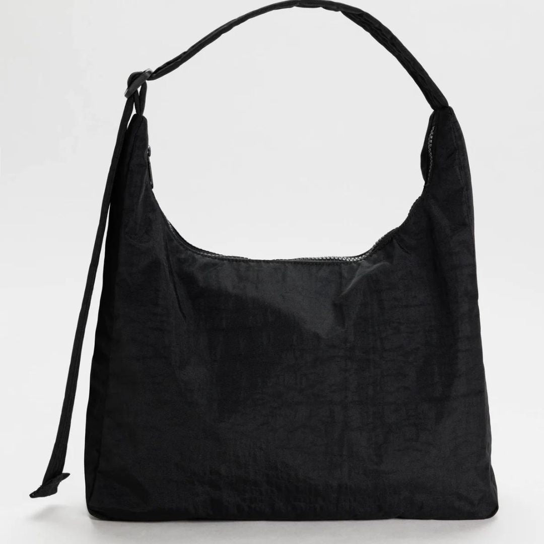 Baggu Nylon Shoulder Bag Black Simple Beautiful Things Online Australia