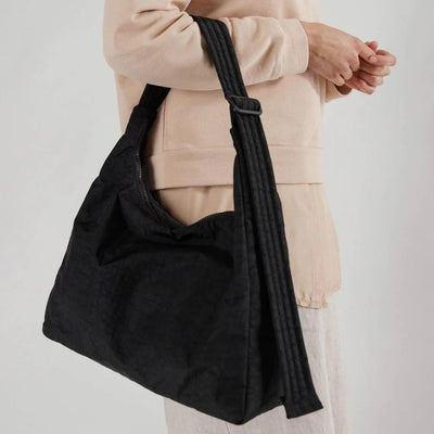 Baggu Nylon Shoulder Bag - Black