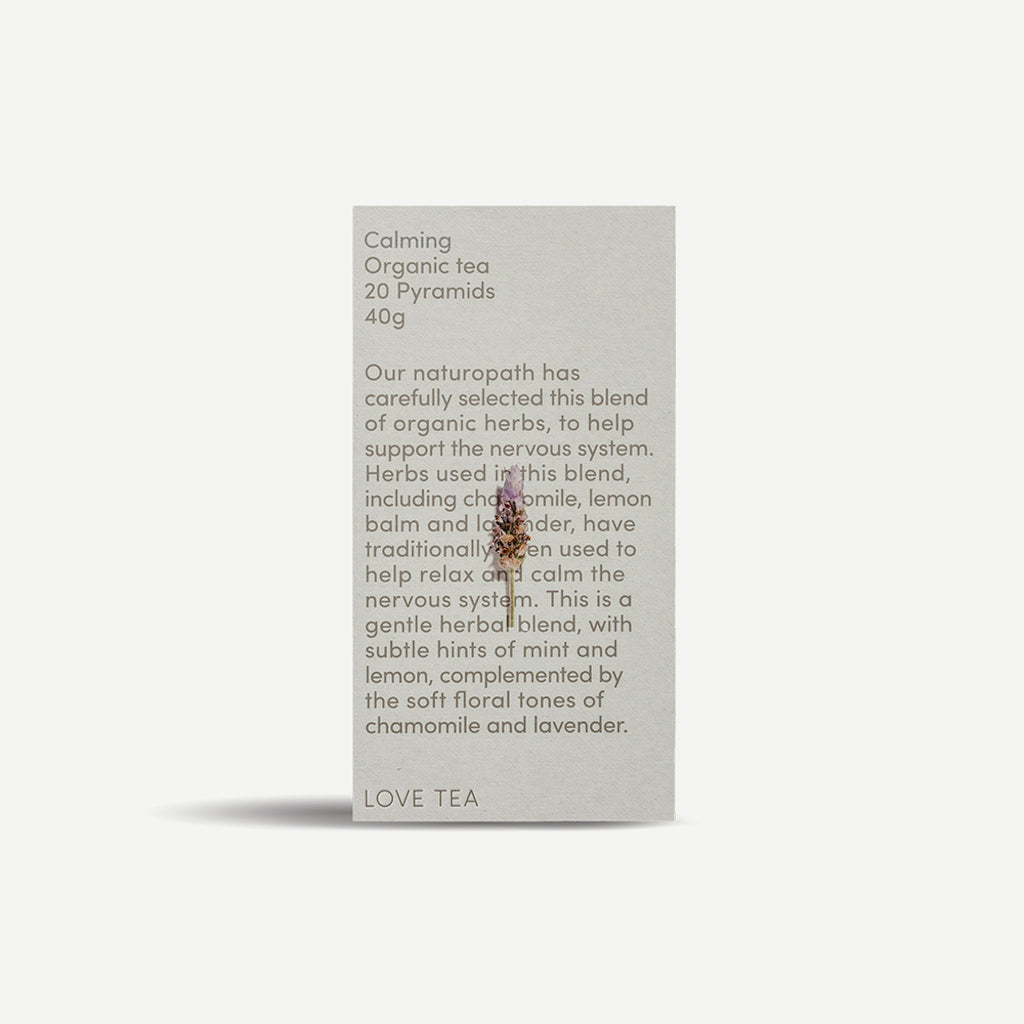 Love Tea Calming Tea 20 Pyramids_Simple_Beautiful_things