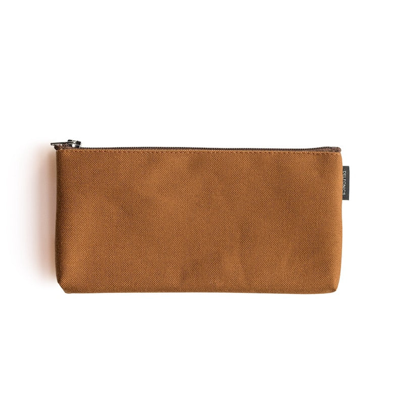Delfonics - Flat Pencil Case Light Brown