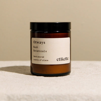 Etikette-candles-Otways-175ml-small-soy-wax-candle-amber-glass-jar-Simple-Beautiful-Things