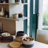 Hasami Wood Tray / Lid - Ash 14.5cm