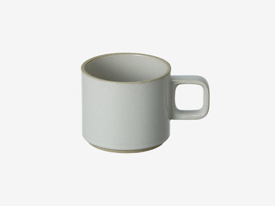 Hasami Porcelain Mug 7.2cm Gloss Grey - Simple Beautiful Things