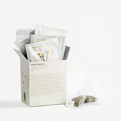 Love Tea - Herbal Selection 8 Pyramid Bags_Simple_Beautiful_Things