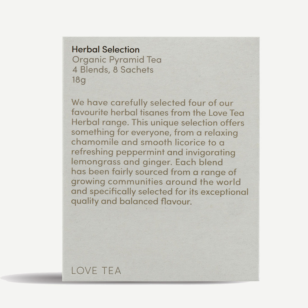Love Tea - Herbal Selection 8 Pyramid Bags_Simple_beautiful_things